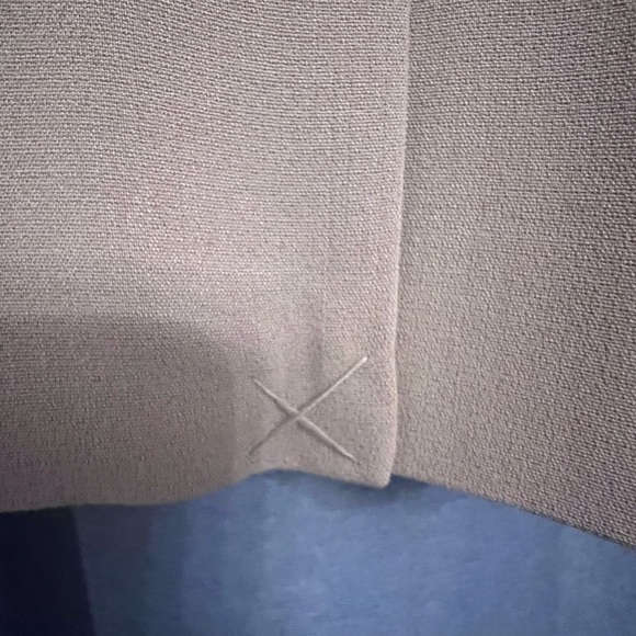 Size small tan colored long jacket - Picture 6 of 6